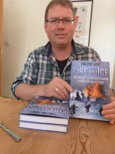 'Fire and Ice' arrives at the author's house.